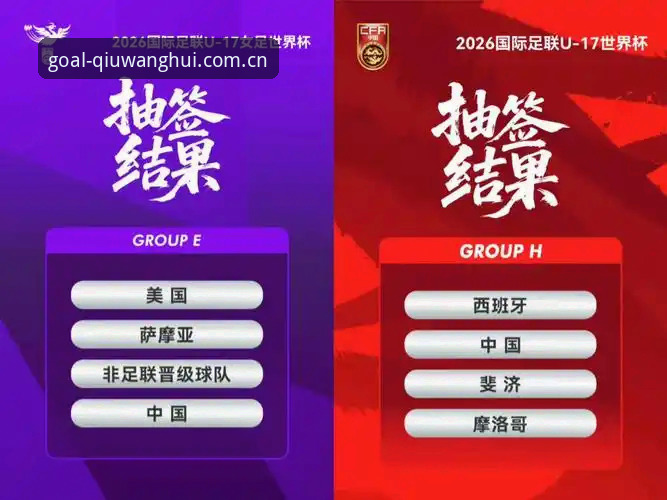 U17世界杯抽签结果出炉！球王会平台观赛完整指南
